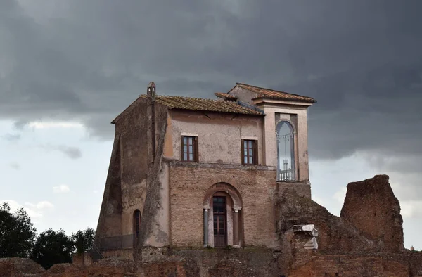 Domus Flavia Del Palatino Roma Italia — Foto Stock