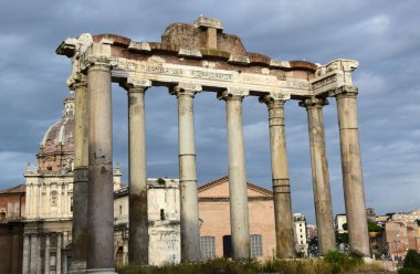 Satürn Tapınağı - Forum Romanum, Roma Forumu, İtalya