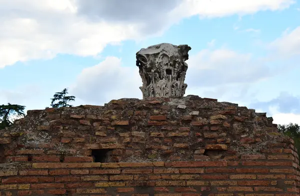 Ruines Colline Palatine Rome Italie — Photo