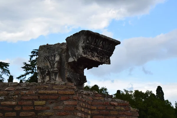 Ruines Colline Palatine Rome Italie — Photo