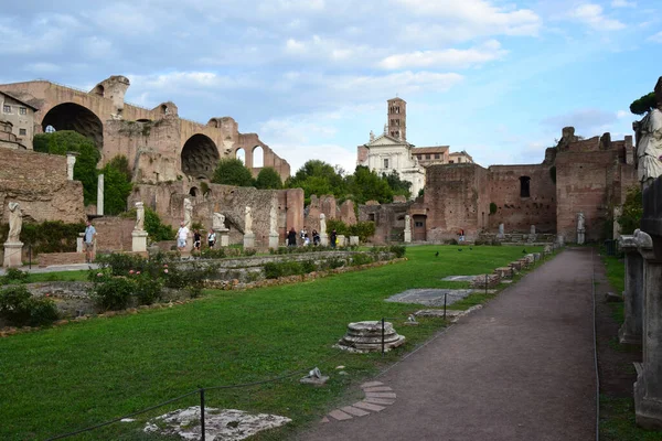 Fórum Romano Roma Itália — Fotografia de Stock