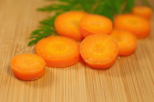 Fresh carrots — Stock Photo, Image