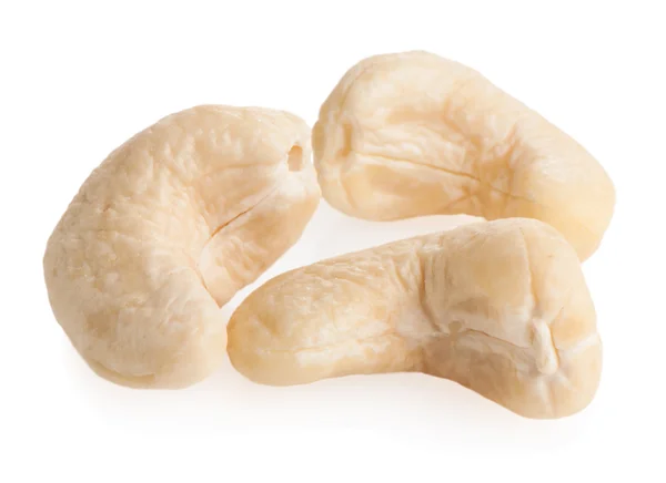 Three cashew nuts — Stock Photo, Image