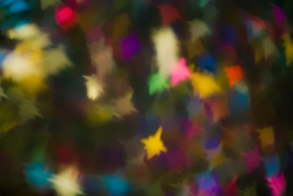 Abstraktes Bokeh mit Sternen. — Stockfoto