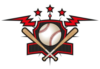 Baseball Emblem clipart