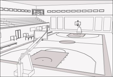 Basketbol sahası