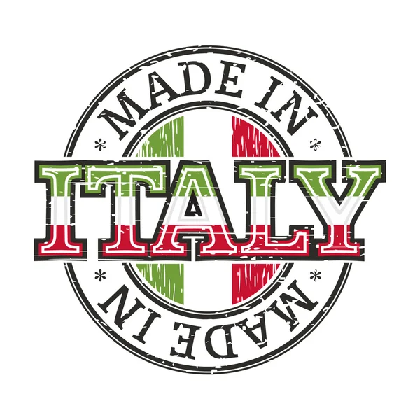 Made in Italy — Vettoriale Stock