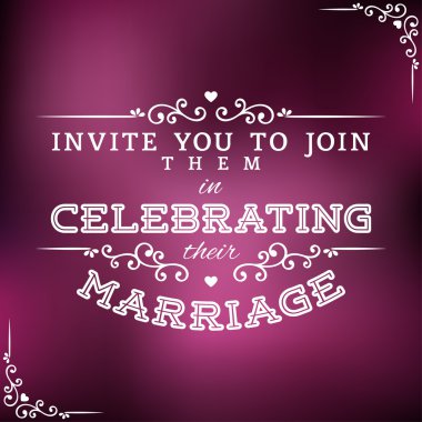 düğün davetiyesi etiketi