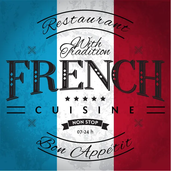 Cucina francese Grafiche Vettoriali