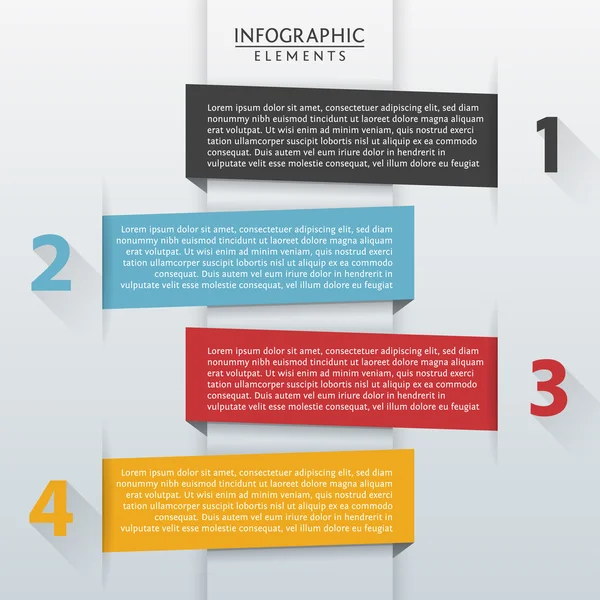 Plantilla infográfica — Vector de stock