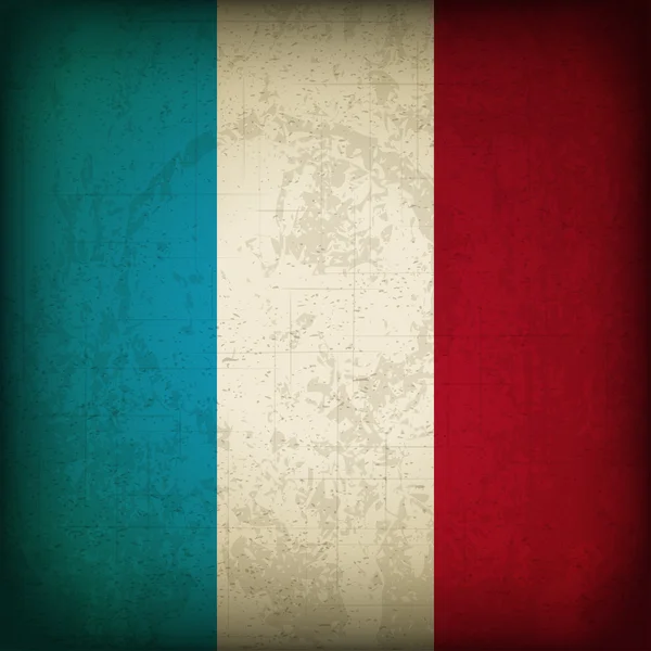 Franse vlag — Stockvector