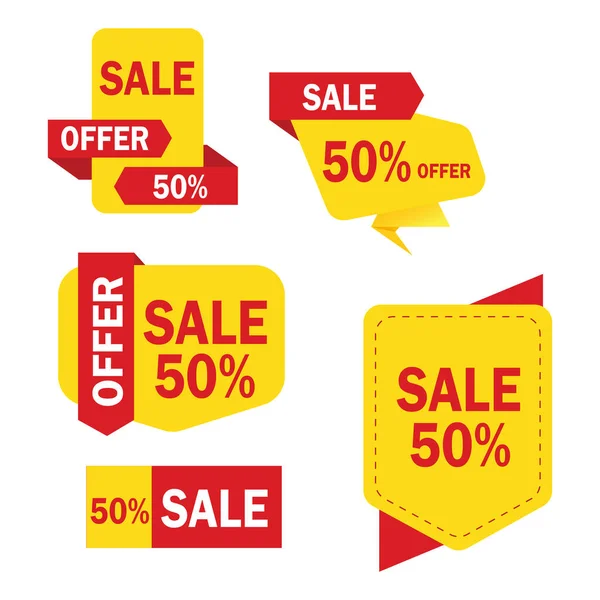 Sale Label Illustration Eps — Stock Vector