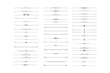 Klasik Süssel Bölme Çizgileri