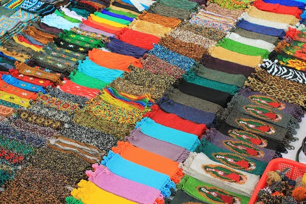 Perles à vendre dans un marché au Mexique Images De Stock Libres De Droits