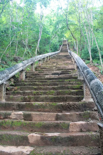 Stairway to heaven, Cambodia — Stock Photo, Image