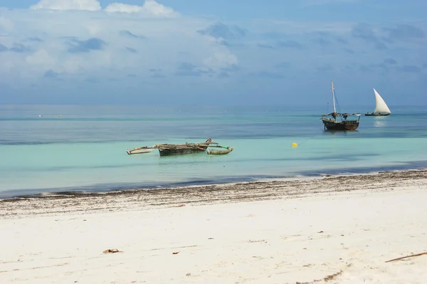 Playa en Zanzíbar — Foto de Stock