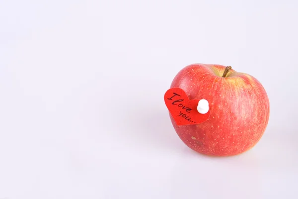 Couple apples — Stock Photo, Image