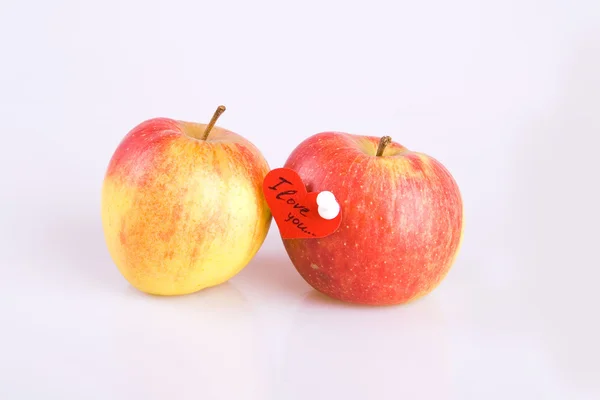 Par äpplen — Stockfoto