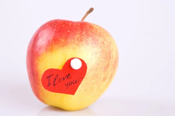 Amor de maçã Fotografia De Stock