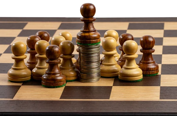 Next move stock image. Image of brown, chess, expression - 39607989