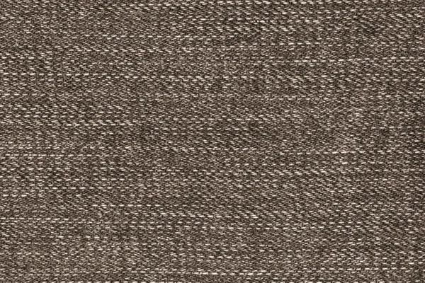 Textuur Van Ruw Bruin Weefsel Close Platte Lay Kopieerruimte — Stockfoto