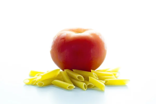 Paste and tomatoe — Stock Photo, Image