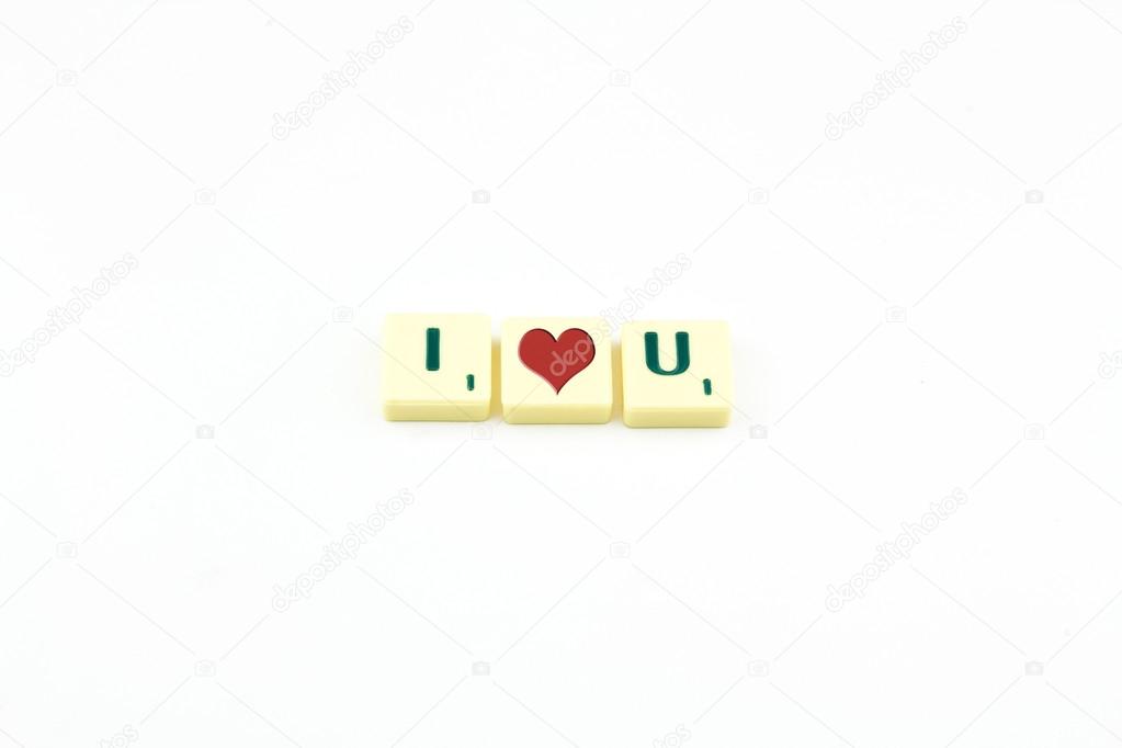 I Love You letters
