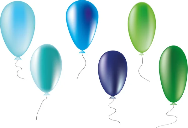 Conjunto de globos — Archivo Imágenes Vectoriales