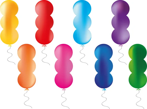 Conjunto de globos — Archivo Imágenes Vectoriales