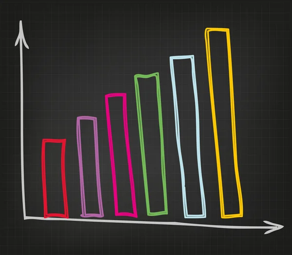 Gráfico de negocios — Archivo Imágenes Vectoriales