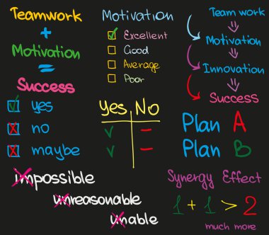 Motivation and Success clipart