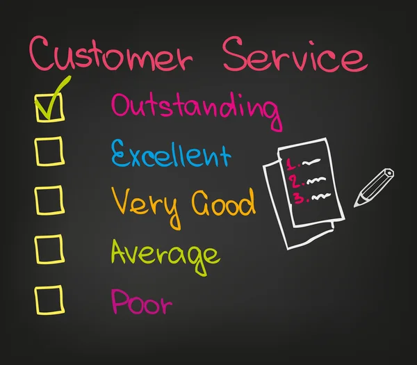 Customer Service — Stock Vector