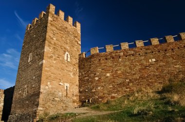 sudak Ukrayna eski Ceneviz kale