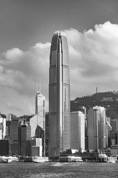 Rascacielos Puerto Hong Kong —  Fotos de Stock