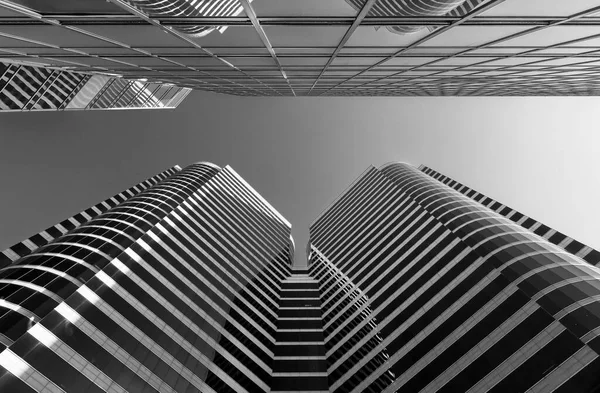 Exteriér Moderní Kancelářské Budovy Abstraktní Pozadí Architektury — Stock fotografie