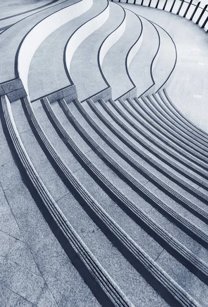 近代建築の階段 抽象的背景の構築 — ストック写真