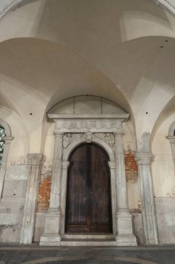Venedik, İtalya 'daki tarihi kapı