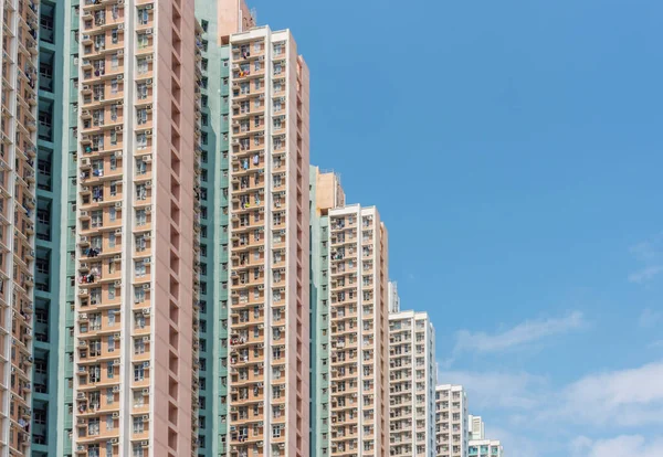 High Rise Residential Building Public Estate Hong Kong City — Stock Photo, Image