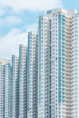 Hong Kong 'daki kamu mallarının yüksek binası.