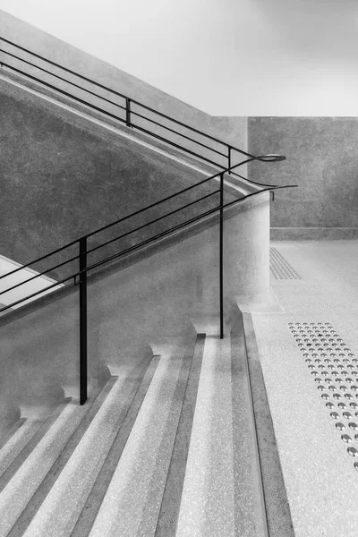 Innenansicht Der Treppe Altbau — Stockfoto