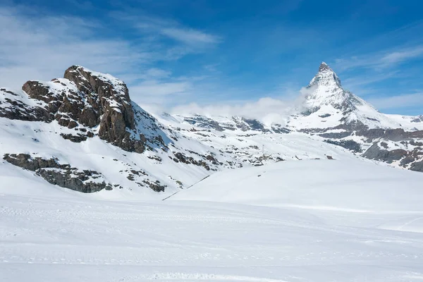 Idyllic Landscape Mountain Matterhorn Церматт Швейцария — стоковое фото