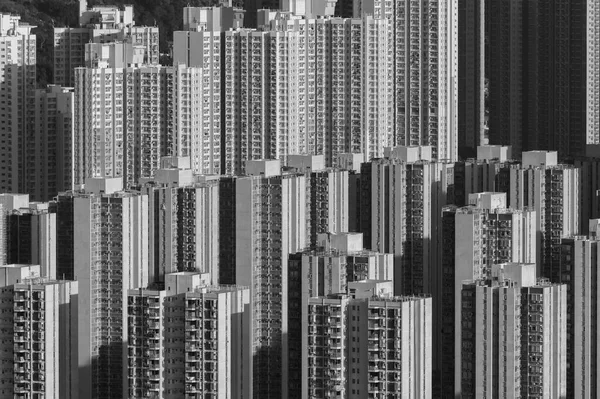 Hong Kong 'da yüksek binalar.