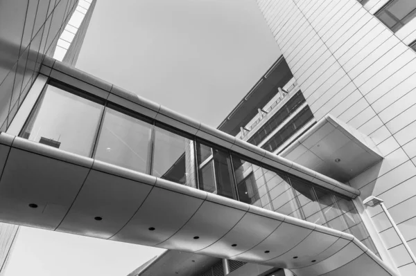 Modern ofis binasının dışı. Soyut arkaplan oluşturuluyor 