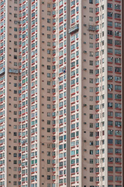 Esterno Grattacielo Residenziale Hong Kong — Foto Stock