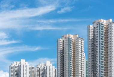 Hong Kong 'daki kamu mallarının yüksek binası.