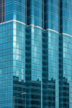 Modern mimarinin dış cephesi. soyut arkaplan oluşturuluyor