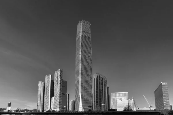 Rascacielos Distrito Centro Ciudad Hong Kong —  Fotos de Stock