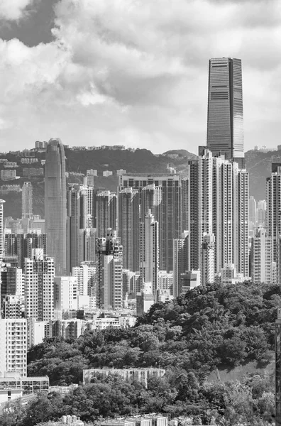 香港市中心天际线 — 图库照片