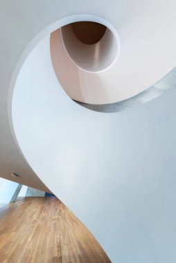 Modern mimarinin iç mimarisi. Soyut arkaplan oluşturuluyor