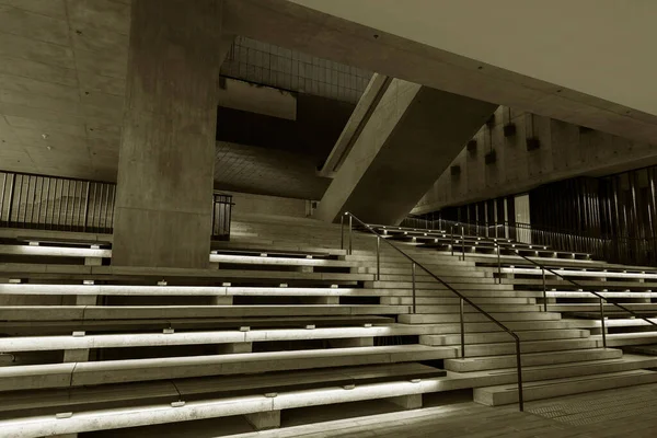 Vista Interior Escalera Entrada Arquitectura Moderna — Foto de Stock